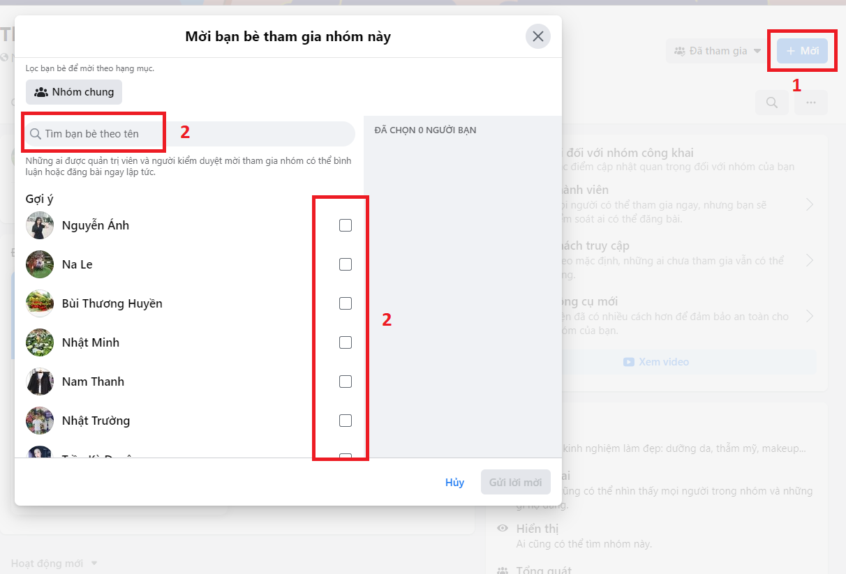 Tự động thêm thành viên vào nhóm Facebook SIÊU NHANH CHÓNG