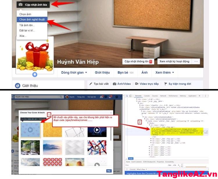 Cách để ảnh bìa chế độ Chỉ mình tôi trên Facebook đơn giản