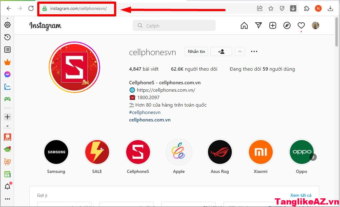 Giải thích cho bạn cách dễ dàng lấy liên kết Instagram của bạn và những người khác