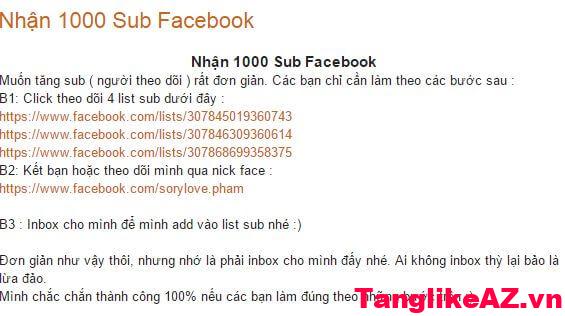 tăng lượt đăng ký Facebook