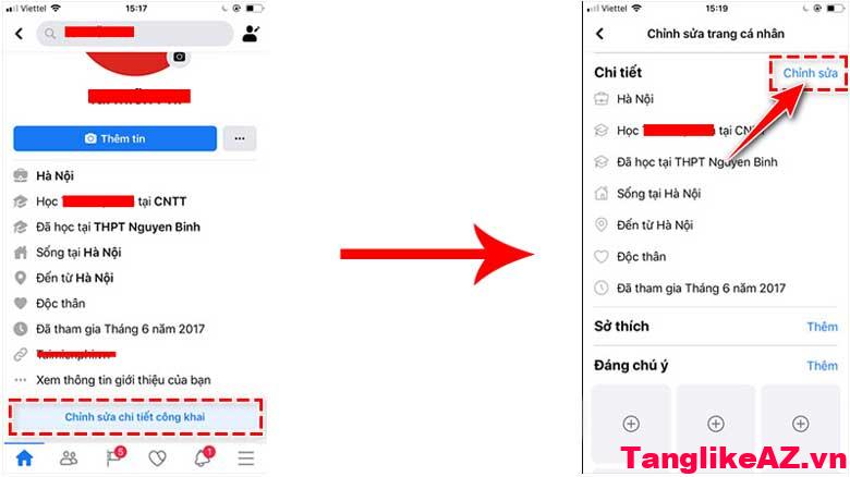 Cách bật tính năng theo dõi trên Facebook bằng iPhone: Bước 3