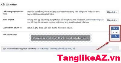 Cách bật và tắt nhanh phụ đề video trên Facebook