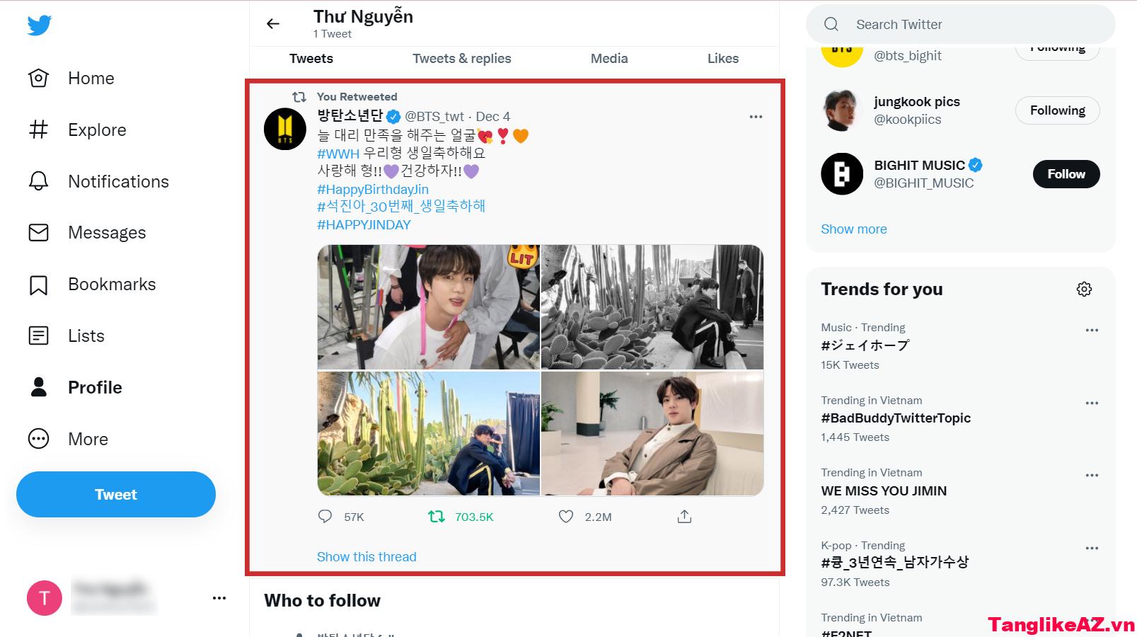 Tweet lại là gì? Cách retweet trên Twitter rất đơn giản