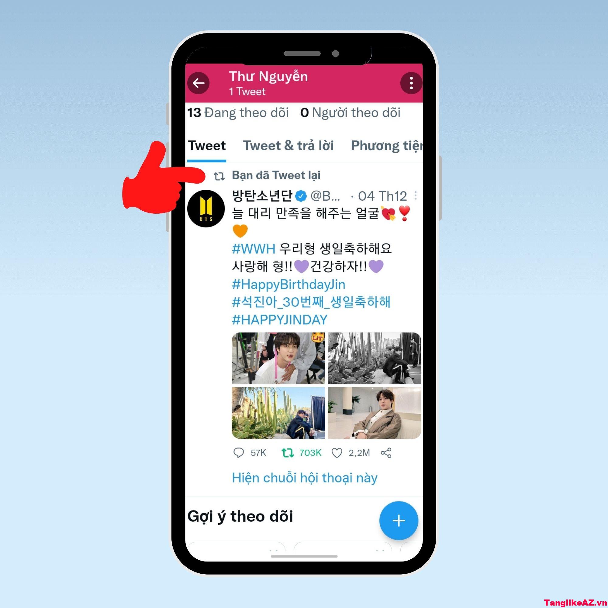 Tweet lại là gì? Cách retweet trên Twitter rất đơn giản