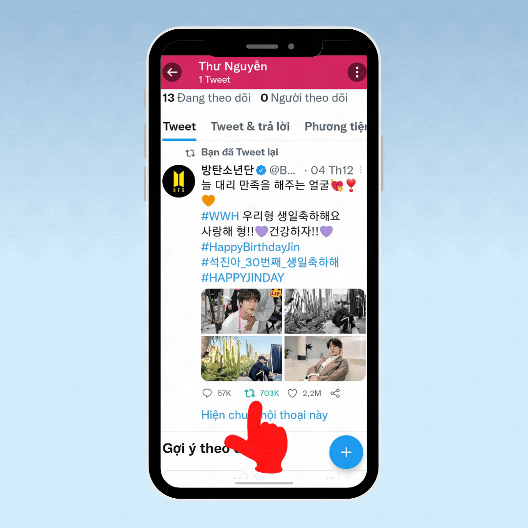 Tweet lại là gì? Cách retweet trên Twitter rất đơn giản