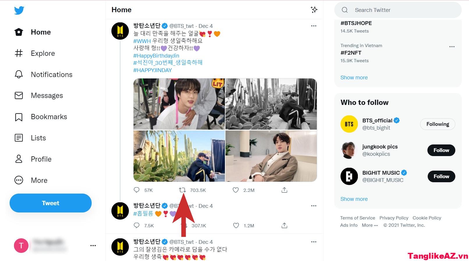 Tweet lại là gì? Cách retweet trên Twitter rất đơn giản