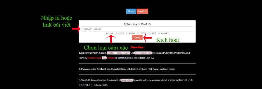 Cách Hack Lượt Thích Trang Facebook Miễn Phí Nhanh Nhất