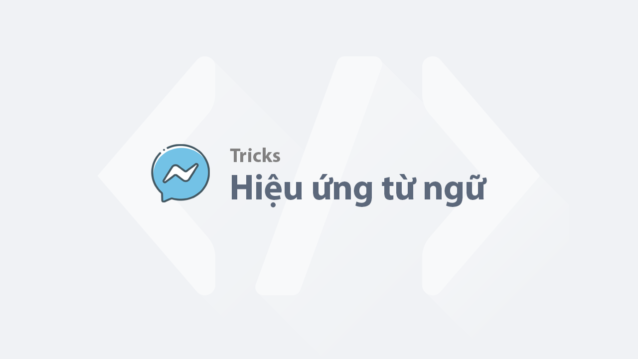 Cách gửi tin nhắn có hiệu ứng từ ngữ trên Messenger