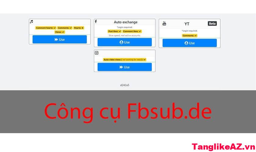 Cách Sử Dụng Fbsub.De, Tik Tok Tăng Like Hiệu Quả