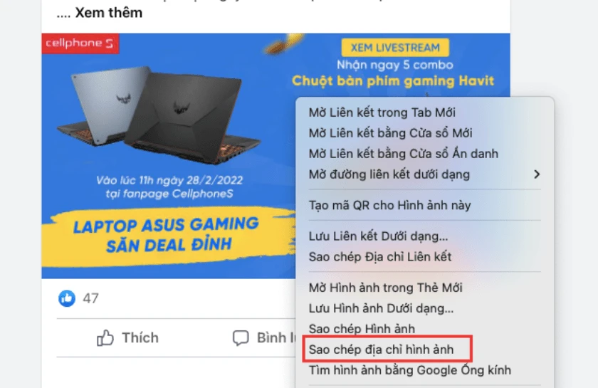Cách lấy link bài viết Facebook đơn giản nhất 2023