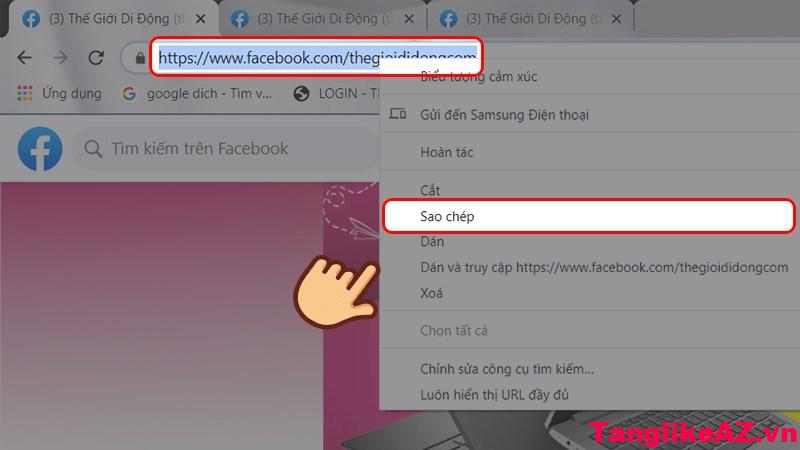 Cách lấy link bài viết, trang cá nhân, fanpage trên Facebook đơn giản