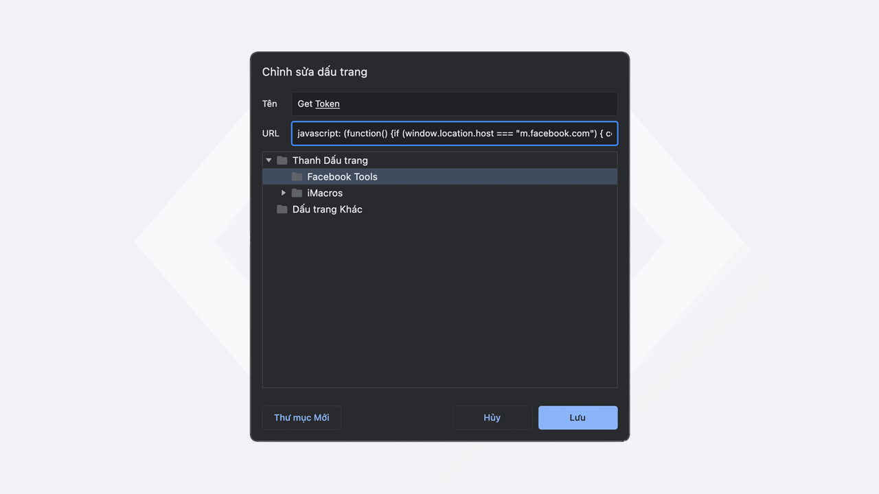 Hướng dẫn nhận token Facebook an toàn và dễ dàng nhất bước 4 Hướng dẫn lấy token Facebook an toàn và đơn giản nhất