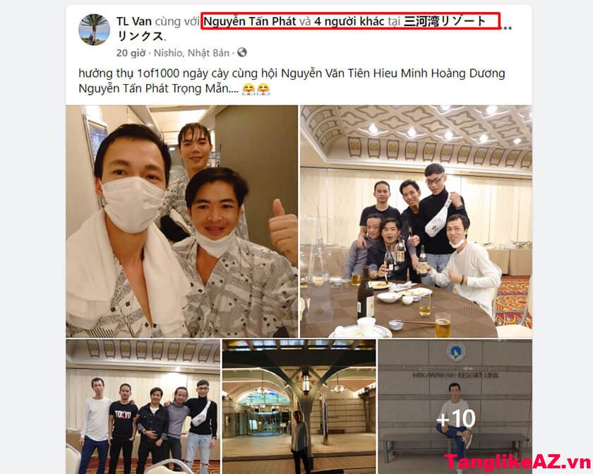 Bạn bè xin like trên tab Facebook