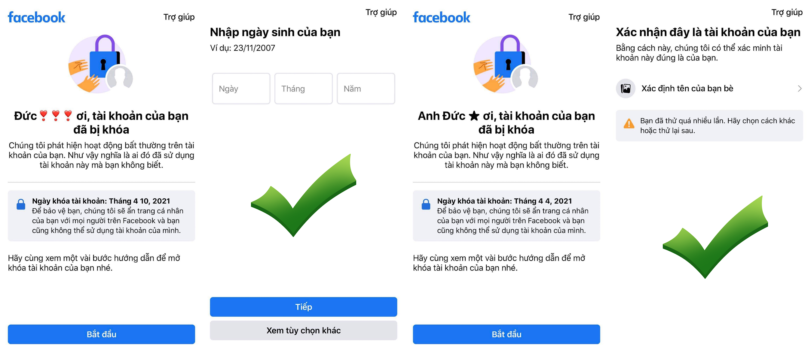 Hướng dẫn mở khóa Facebook Vault Unlock 956 - Hướng dẫn mở khoá Facebook dạng két sắt