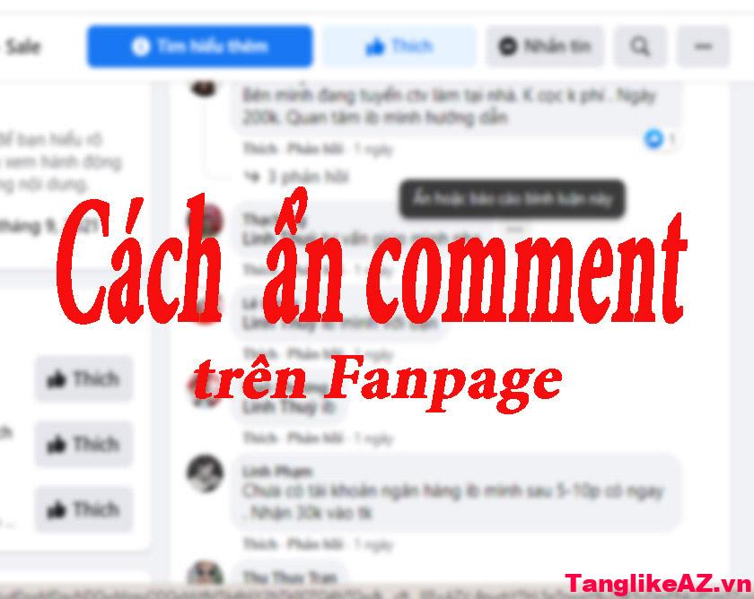 Cách ẩn bình luận trên Facebook