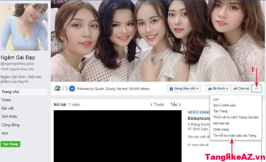 Cách báo cáo một trang người hâm mộ trên Facebook